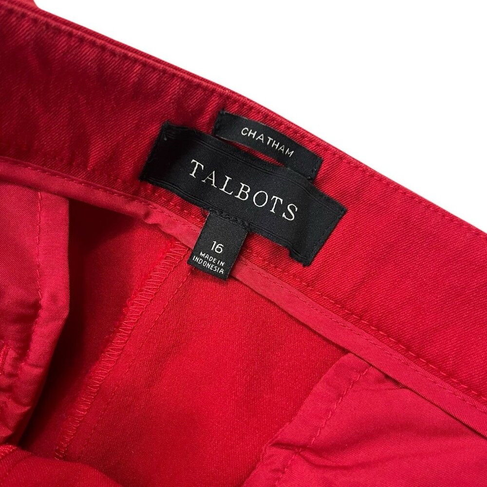 Talbots Chatham Ankle Pants Women’s size 16 - Picture 3 of 3